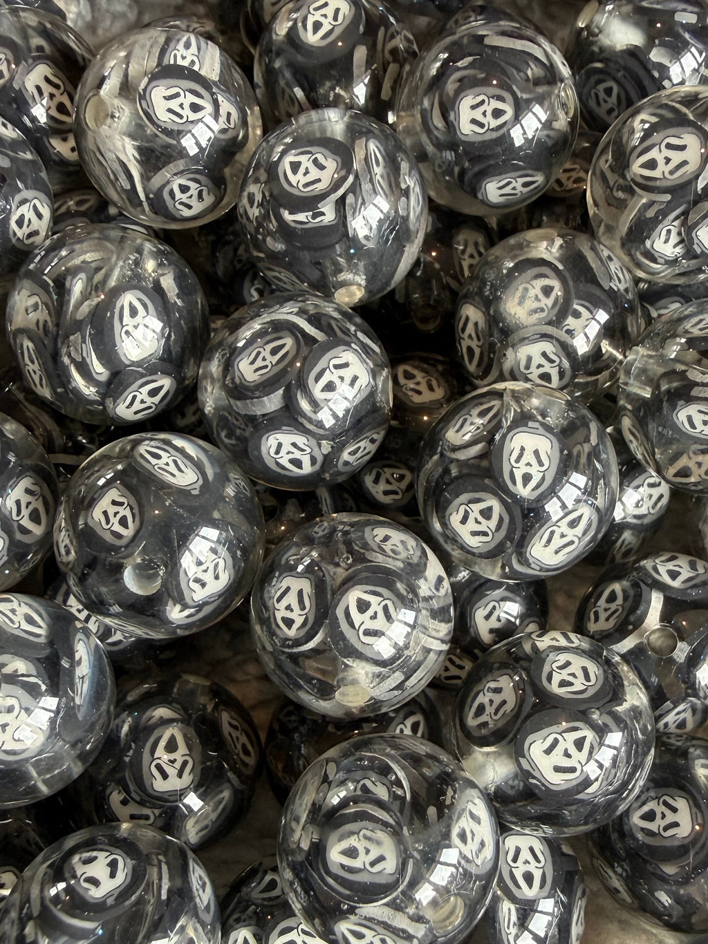 Halloween beads 16mm - pack of 10