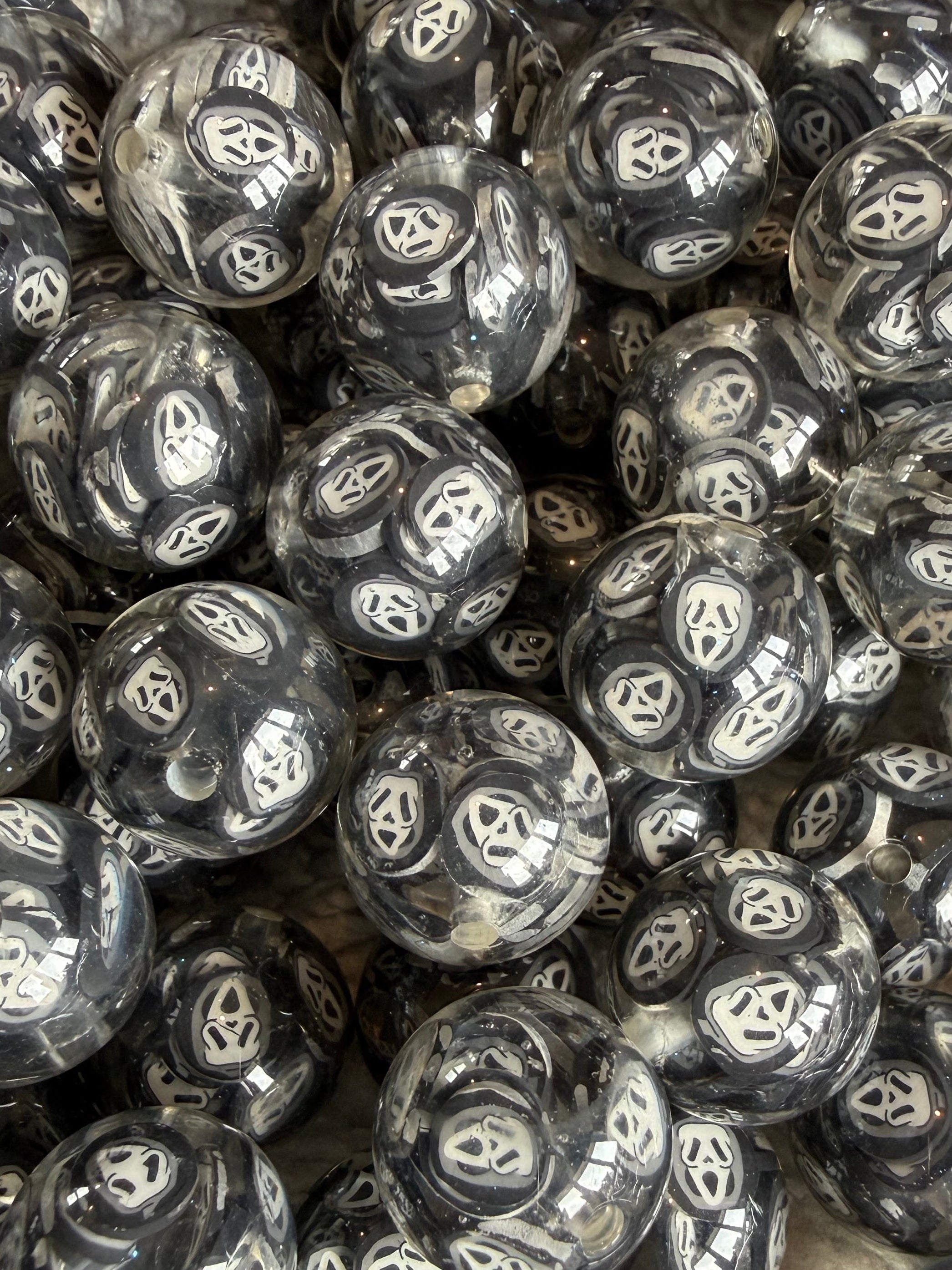 Halloween beads 16mm - pack of 10