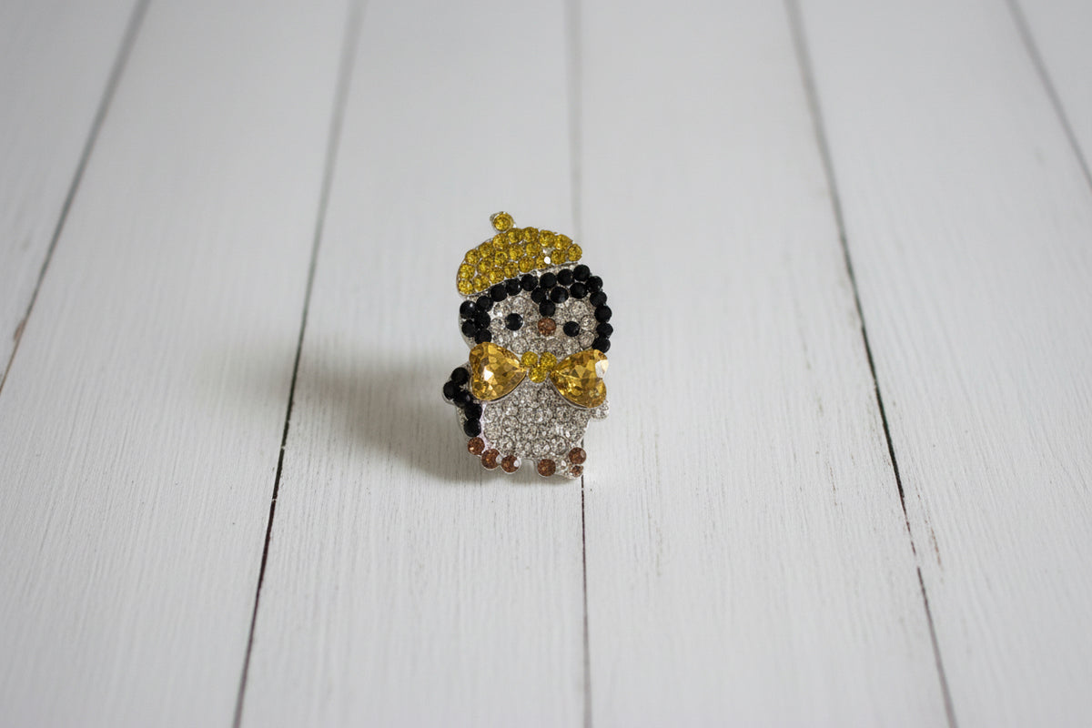 Metal Christmas penguin, sold individually