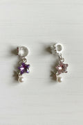 Star and Pearl Bail Beads - sold individually