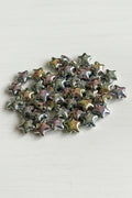 20mm Metallic Rainbow Stars - pack of 5