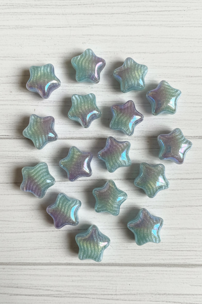 20mm Premium Luminous Resin Stars - sold individually