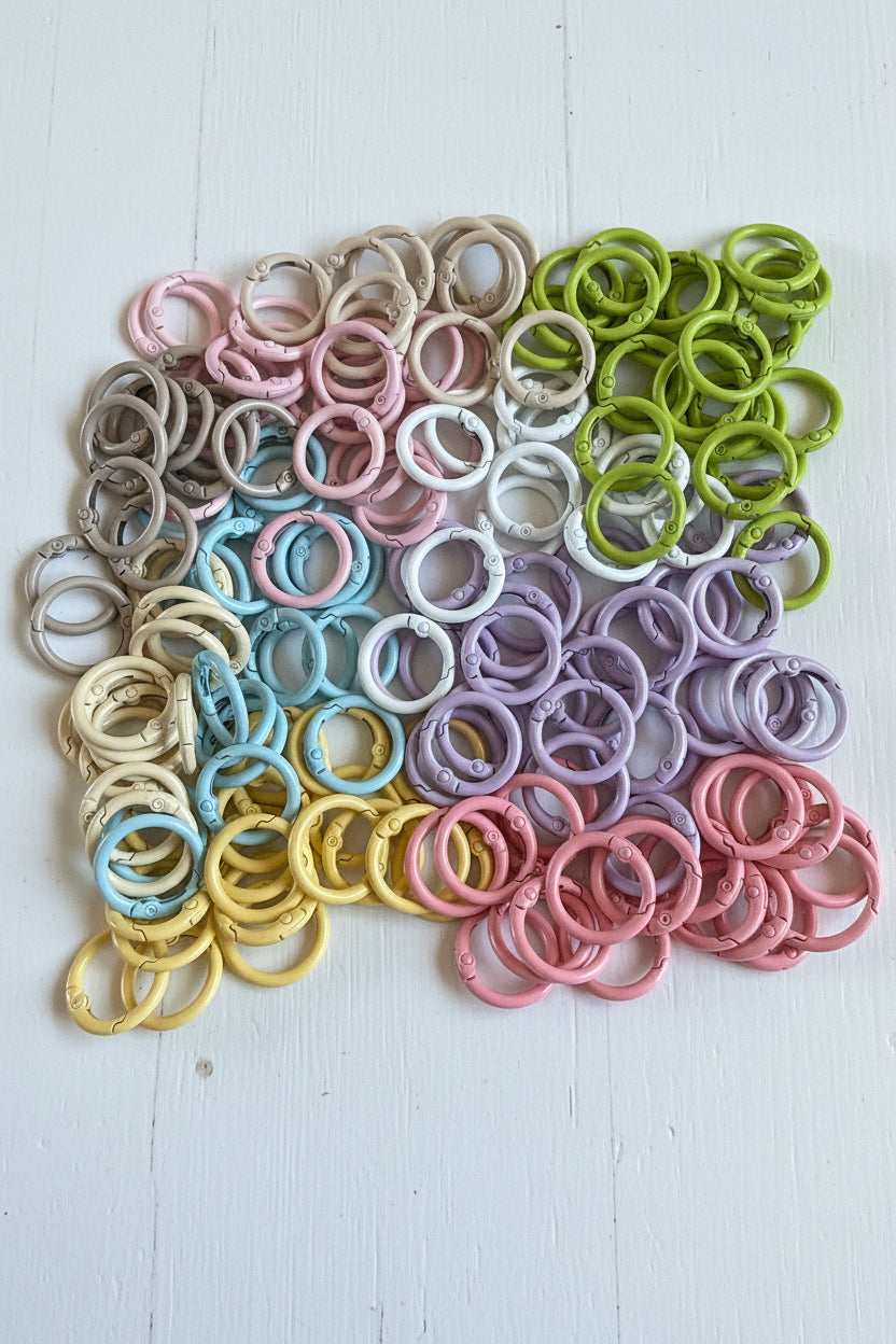 Pastel Keychain O Rings