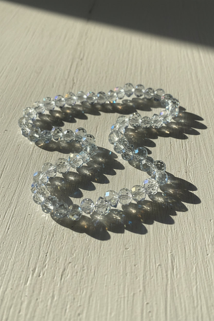 8mm electroplated glass tear drop beads colour option 9 - Kingyscrafts