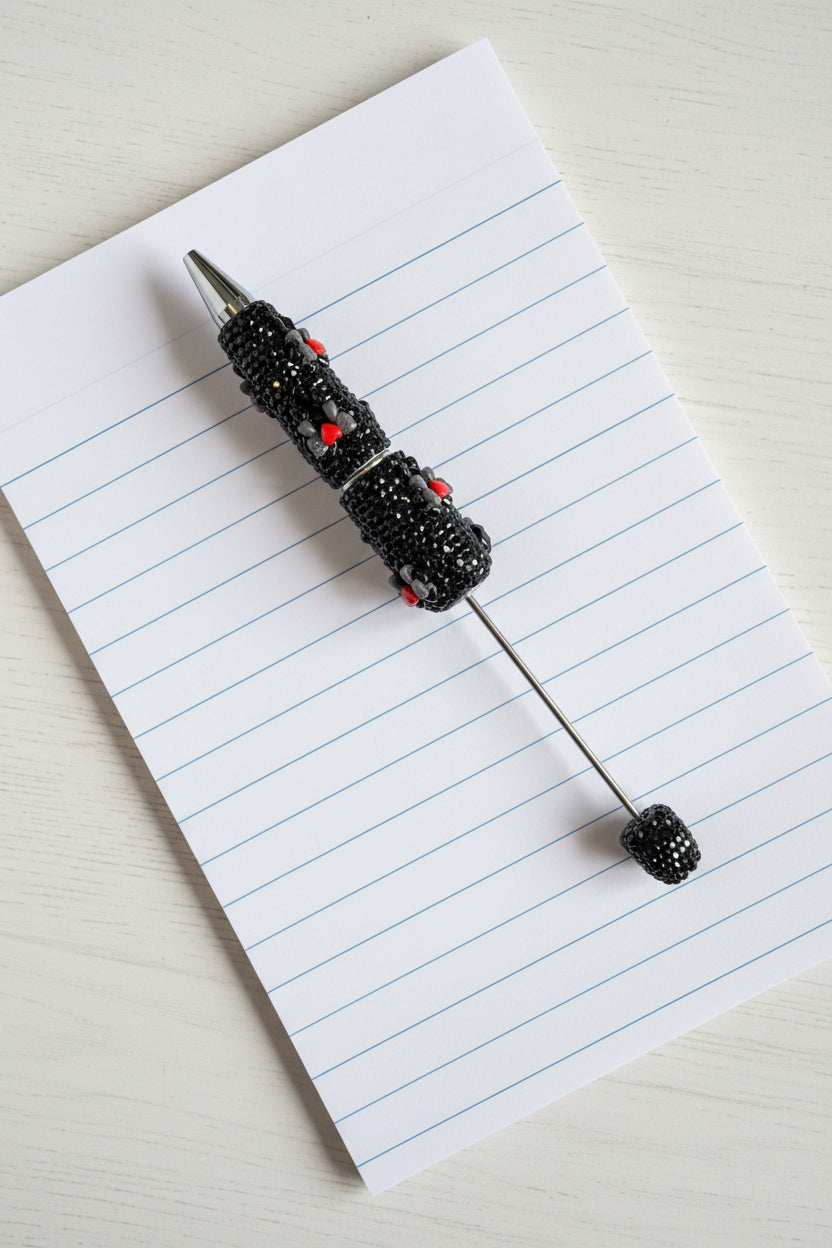 Double Bowed Rhinestoned Pens - sold individually