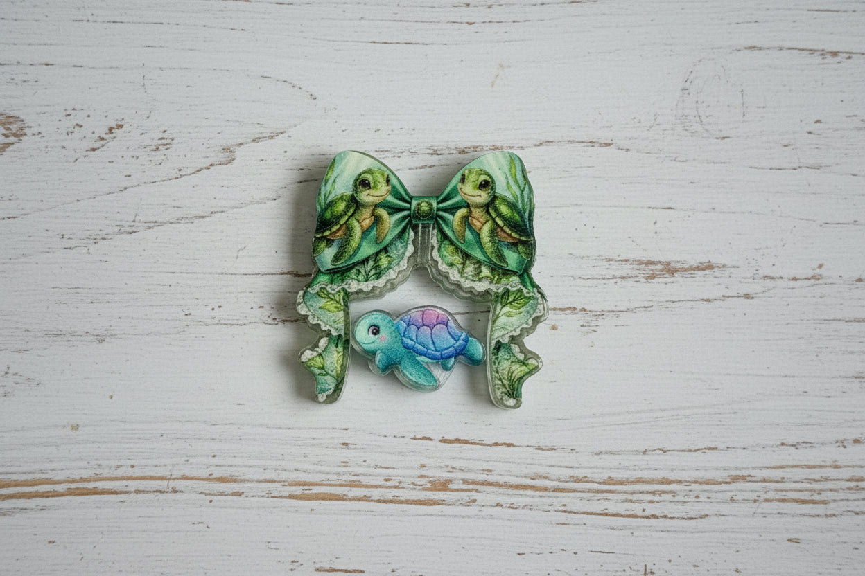 Sea Themed Bow Sets - Sold individually