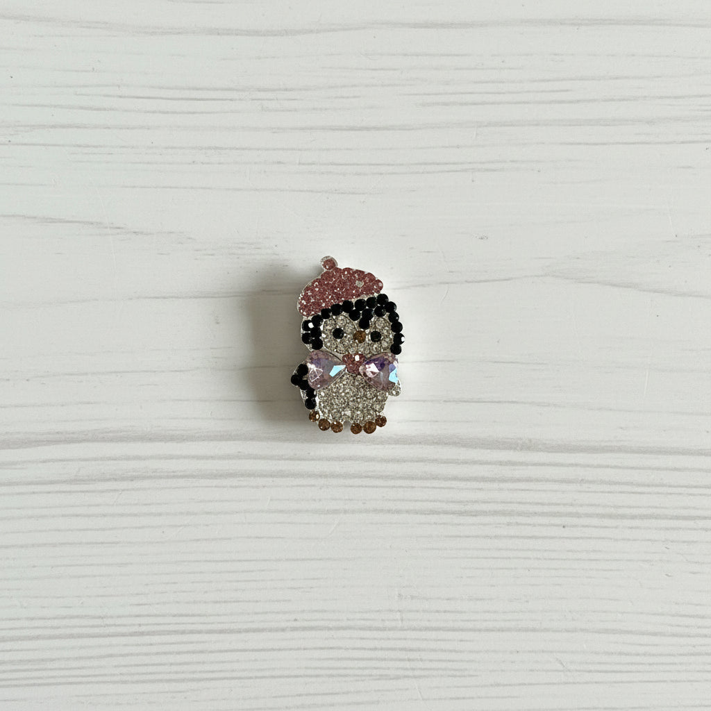 Metal Christmas penguin, sold individually