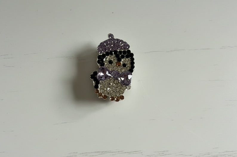 Metal Christmas penguin, sold individually