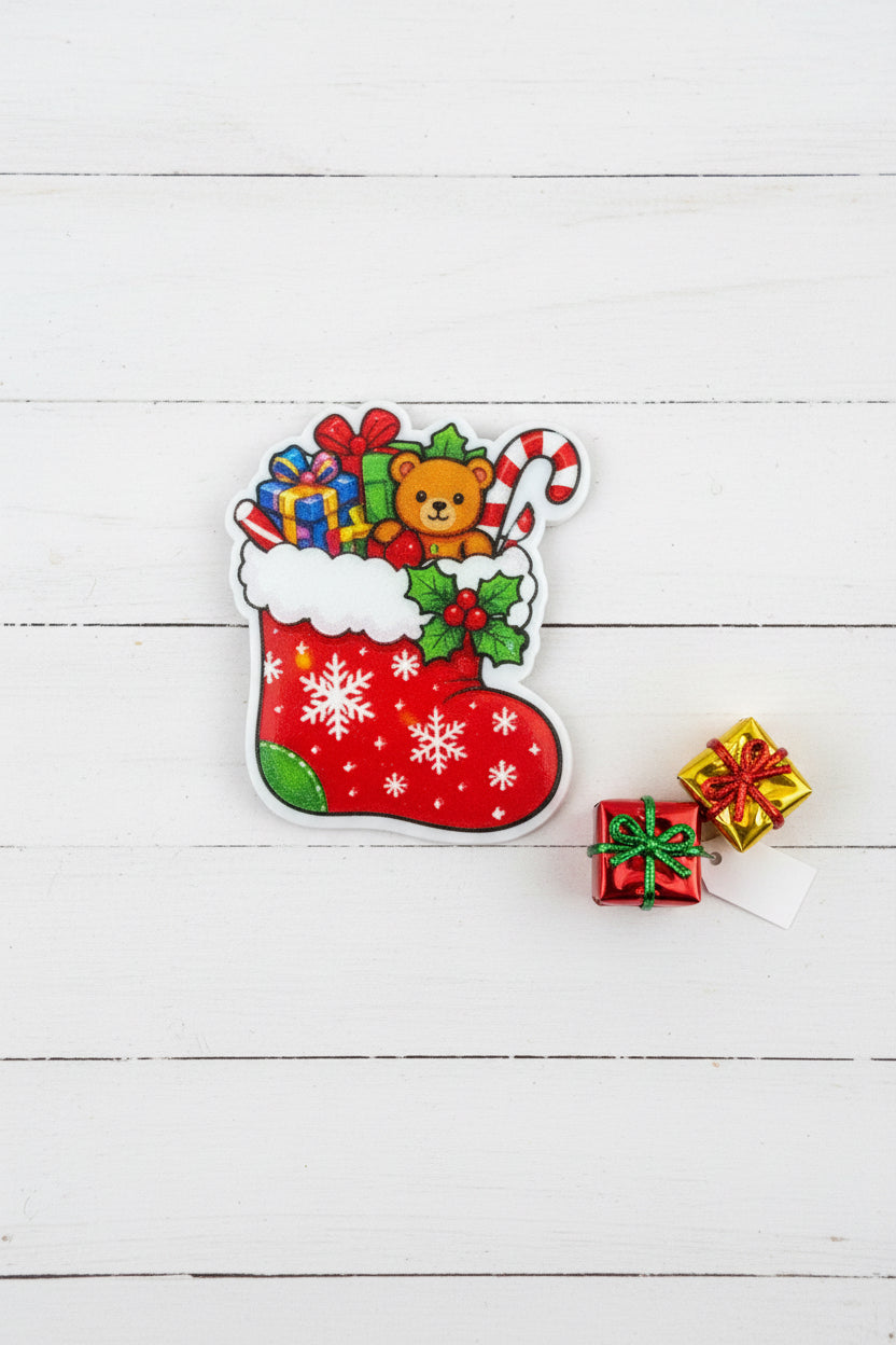 Christmas acrylic beads for pens, sold individually