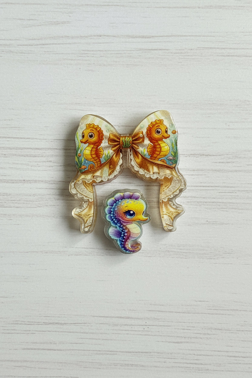Sea Themed Bow Sets - Sold individually