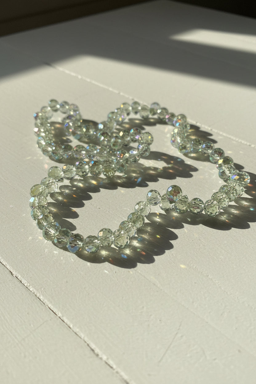 8mm electroplated glass tear drop beads colour option 8 - Kingyscrafts