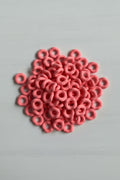 16mm Acrylic Coral Pink Spacers - pack of 10