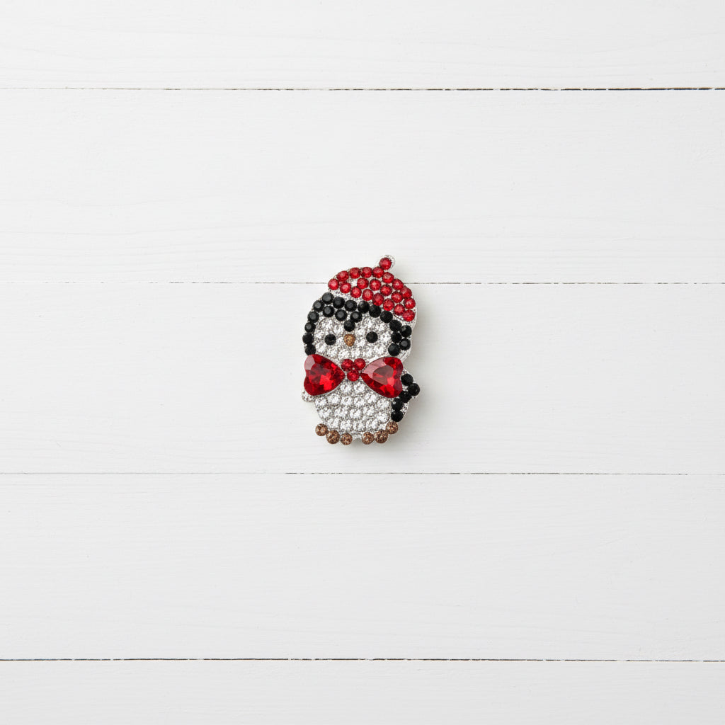 Metal Christmas penguin, sold individually
