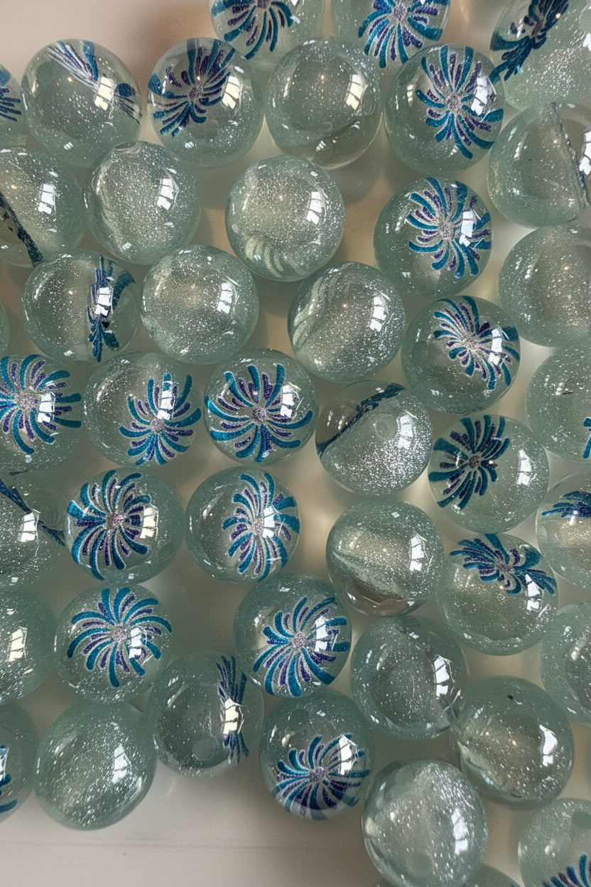 16mm Firework Beads - pack of 5