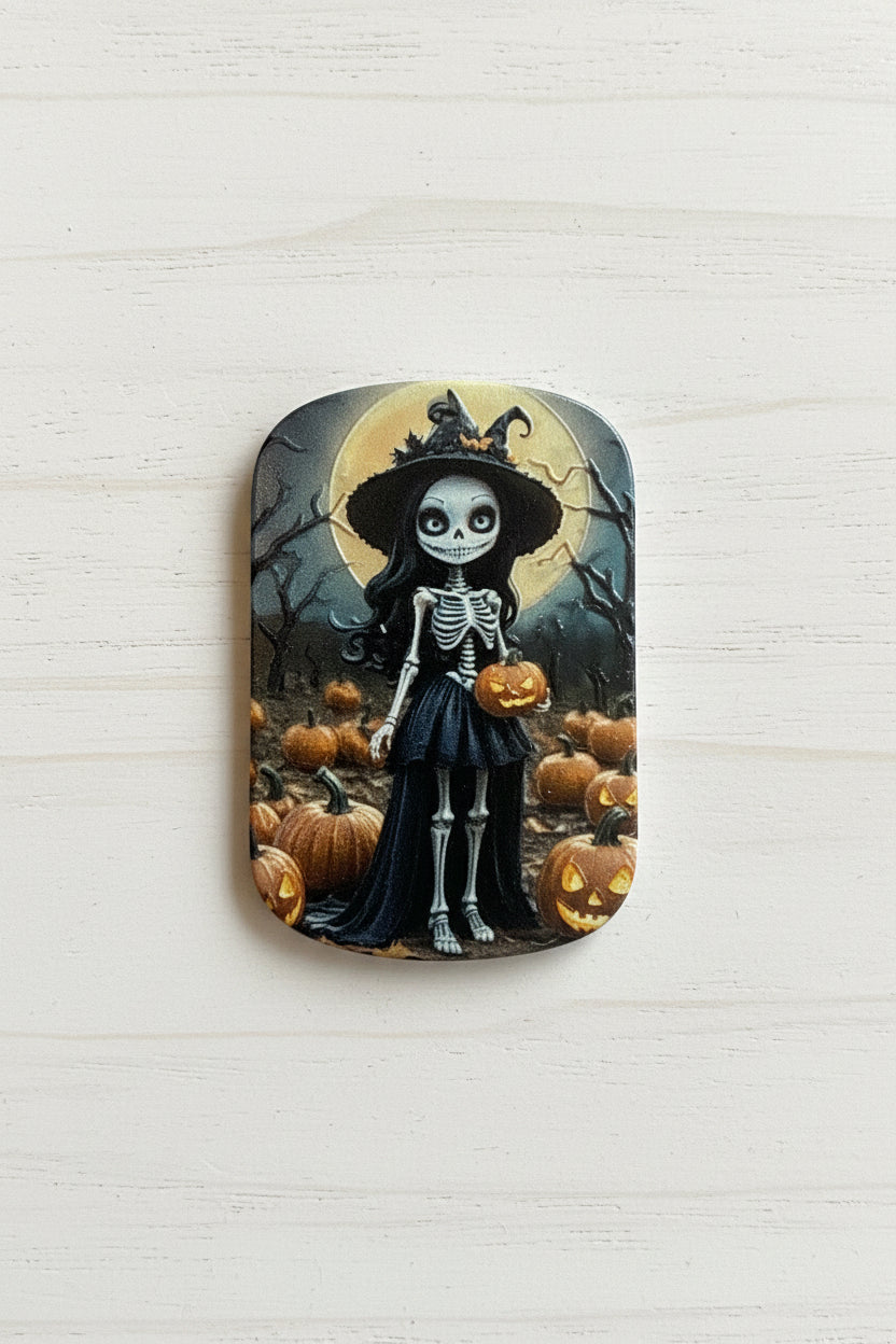 Horror acrylic tag for keychains – Halloween craft pendant, sold individually | Kingyscrafts