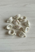 Santa hat beads for Christmas jewellery making and craft projects