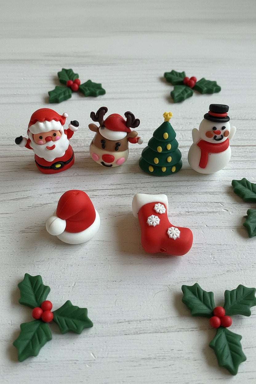 Christmas Silicone Pen Toppers