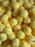 16mm fluffy pendant bead for car hangers keychains and jewellery making - Kingyscrafts