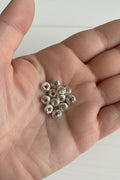 6mm Twisted Metal Spacers - pack of 25