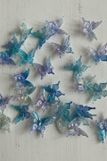 Acrylic Butterfly beads - pack of 10 fit hangers and keychains