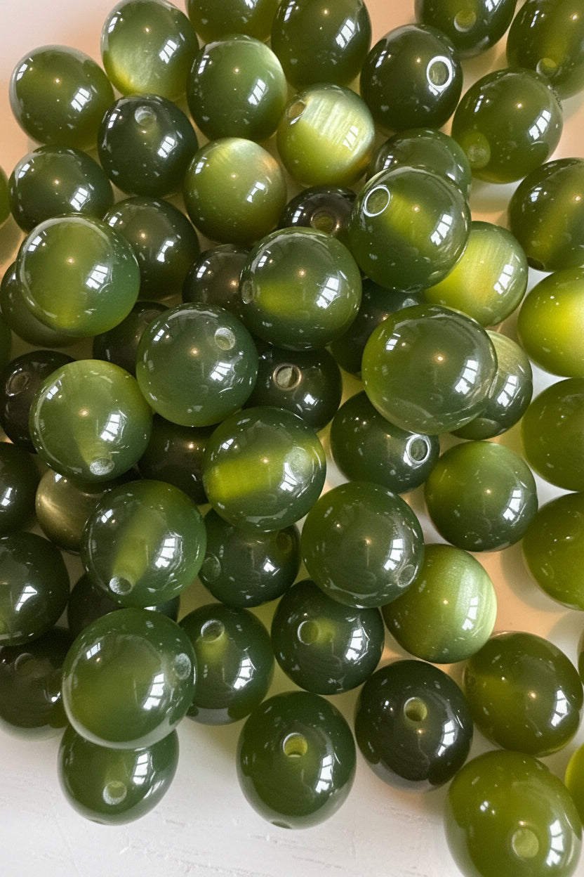 16mm cat eye resin bead for beadable pens – Kingyscrafts