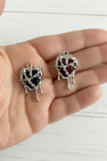 Blood Drip Heart Pendants - sold individually