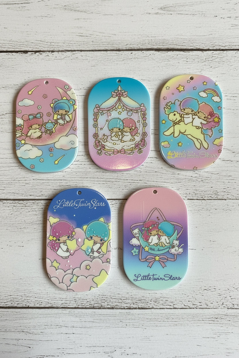 Set of 5 Cite Acrylic Tags