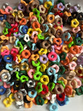 12mm Acrylic Silicone Touch Wavy Spacers - pack of 20