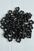 16mm Black Acrylic Way Spacers - pack of 10
