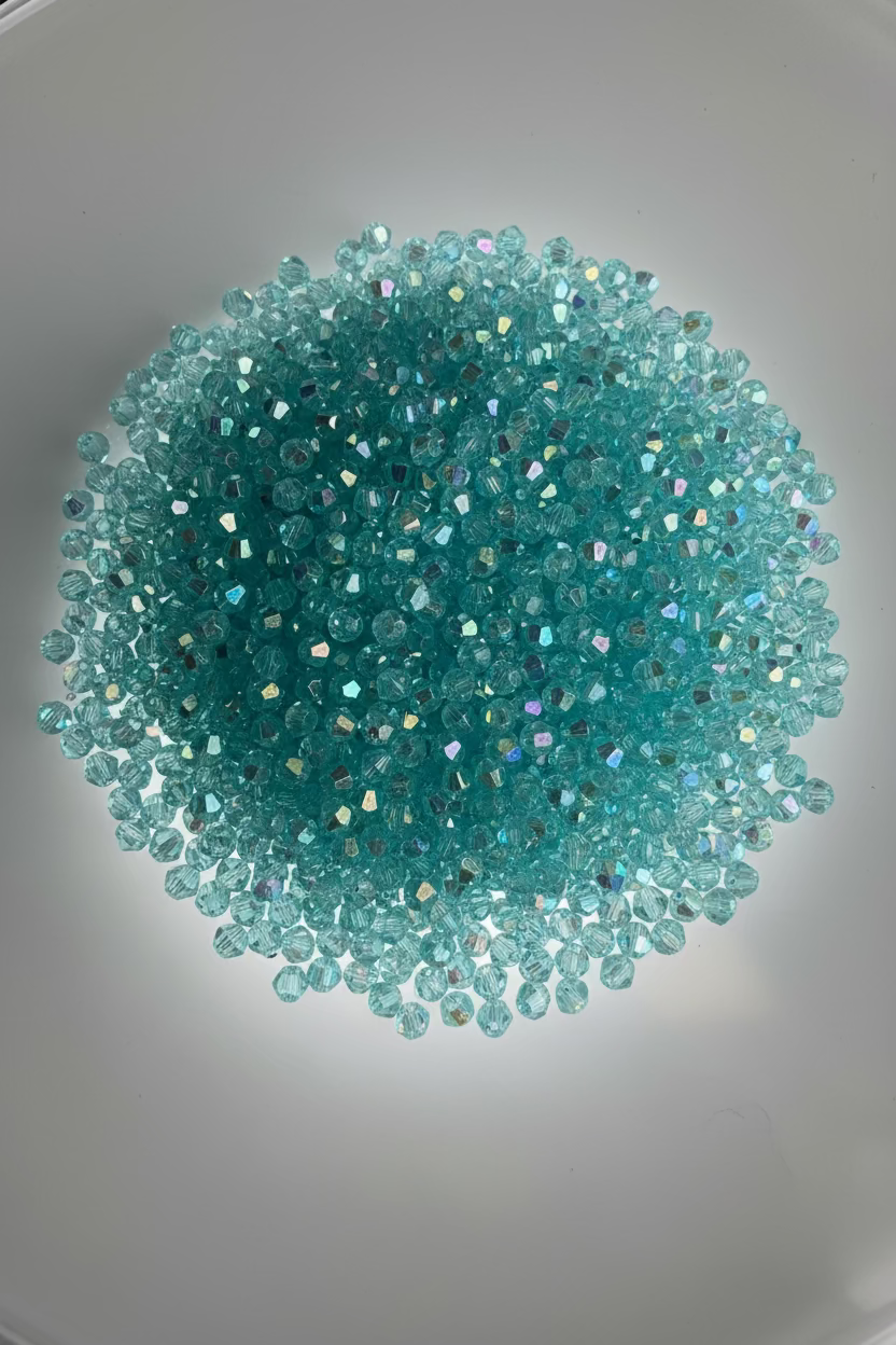 4mm Glass Faceted Beads - various colours