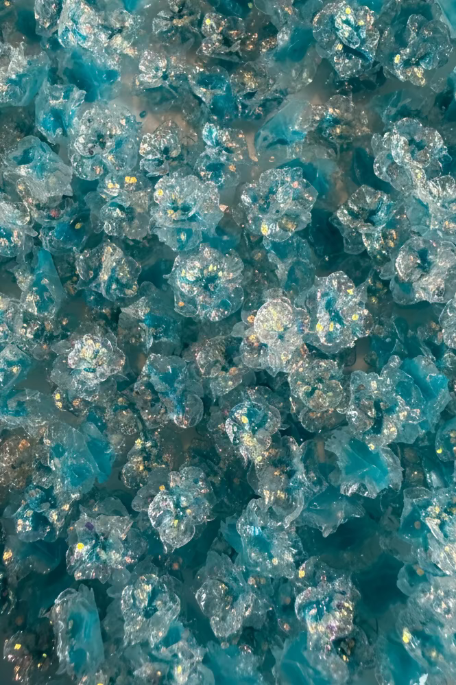 14mm Soft Flowers - pack of 50
