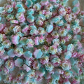 12mm Rainbow Soft Roses - pack of 50