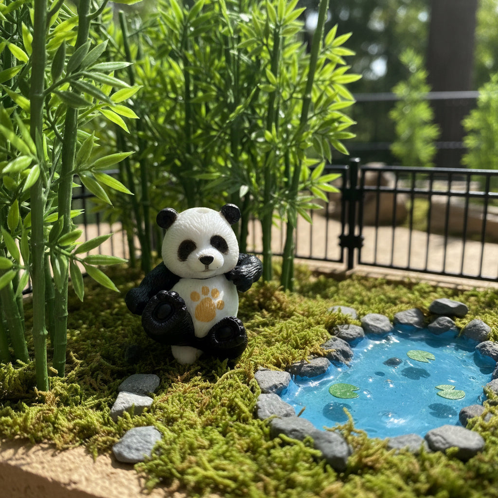 Panda pen beads colour option 4 - Kingyscrafts