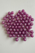 16mm Glitter Cloud Beads - pack of 5