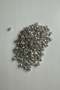 6mm Clear AB Zircons - 6g pack