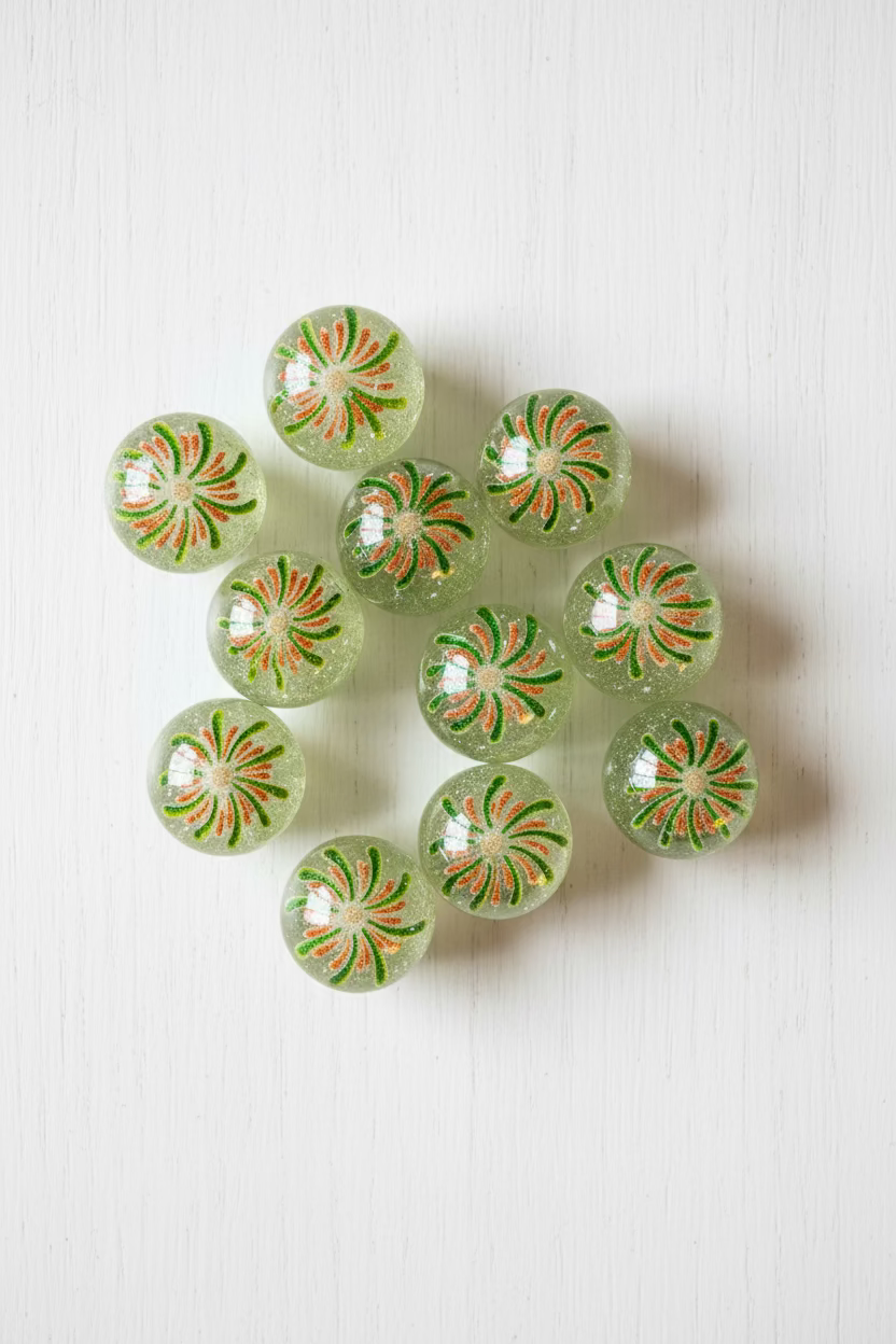 16mm Firework Beads - pack of 5