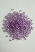 6mm Faceted Glass Beads - 25g pack
