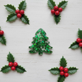 Christmas Tree Acrylic Pendants
