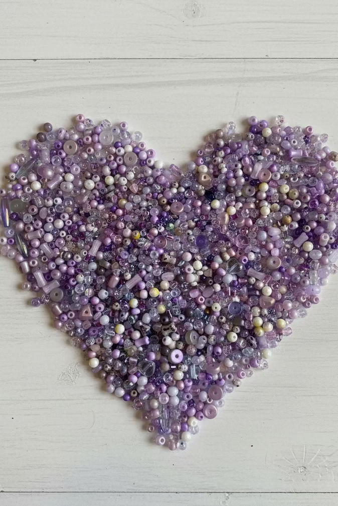Glass bead mix 25g assorted colours for jewellery making - Kingyscrafts
