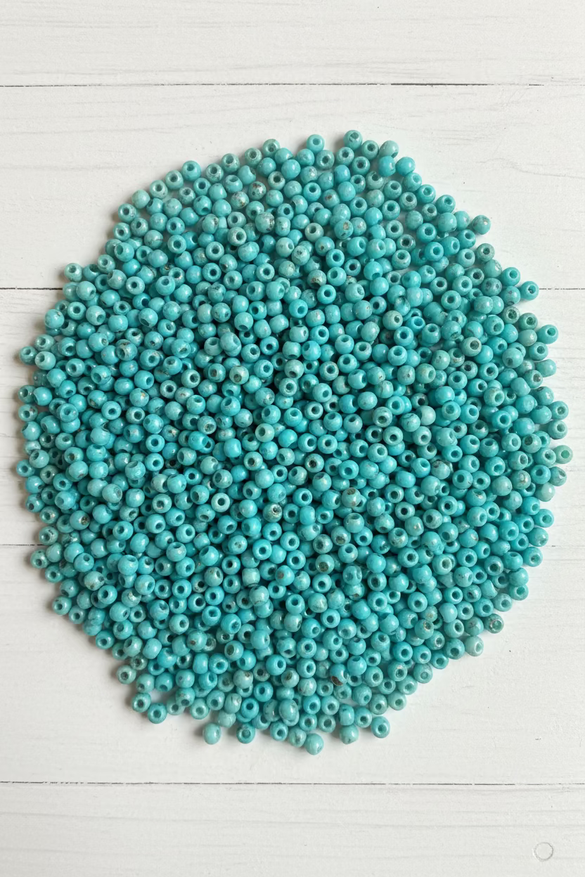 4mm glass Picasso seed beads 25g pack for jewellery making - Kingyscrafts