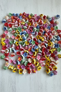 10mm Mixed Acrylic Flower Beads - pack of 10