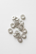 8mm Fancy Rhinestone Spacer - pack of 5