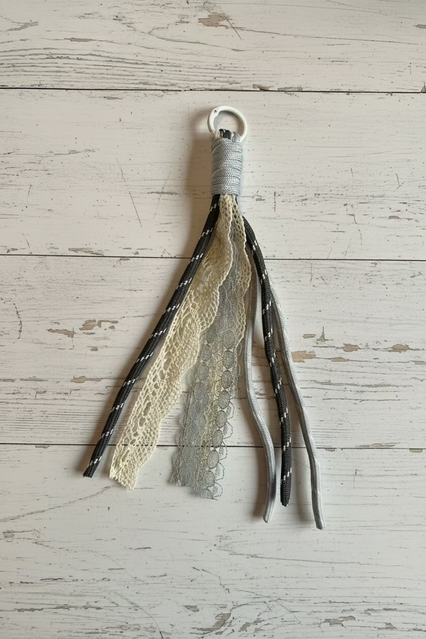 Rope keychain for keychain making in various colours – sold individually