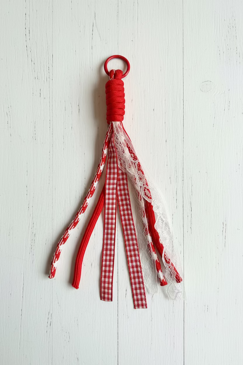 Rope keychain for keychain making in various colours – sold individually