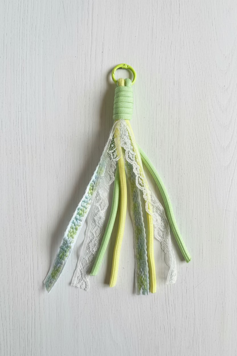 Rope keychain for keychain making in various colours – sold individually