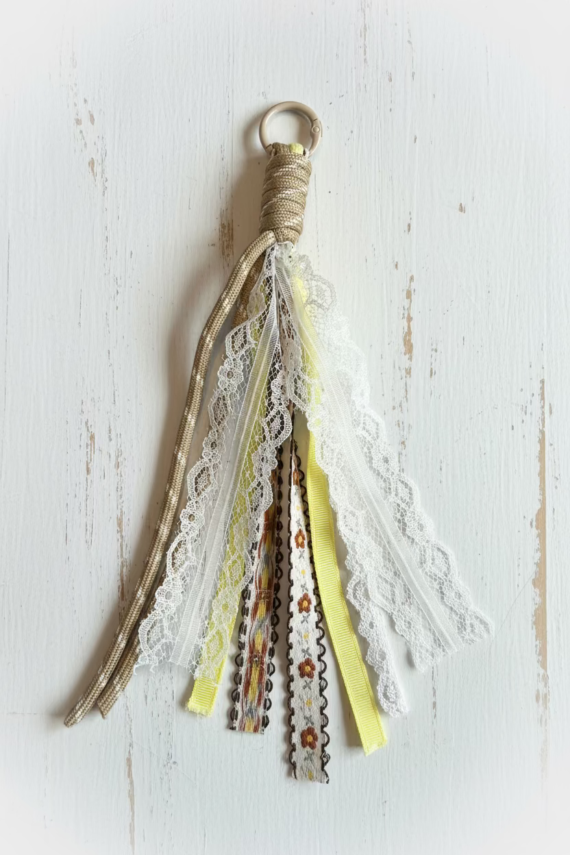 Rope keychain for keychain making in various colours – sold individually
