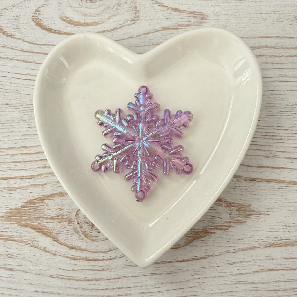 Acrylic Snowflake Connectors - sold individually